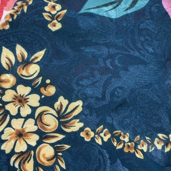 Vintage Victoria’s Secret Gold Label Floral Lace Chemise Slip Nightie Teal Med - Picture 8 of 15